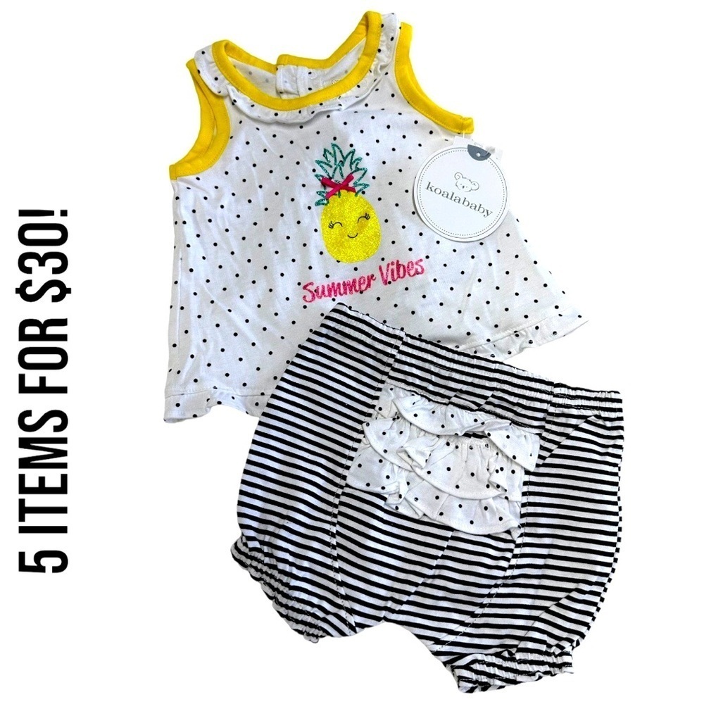 New Koala Baby 3-6m Matching Outfit Set new with tags